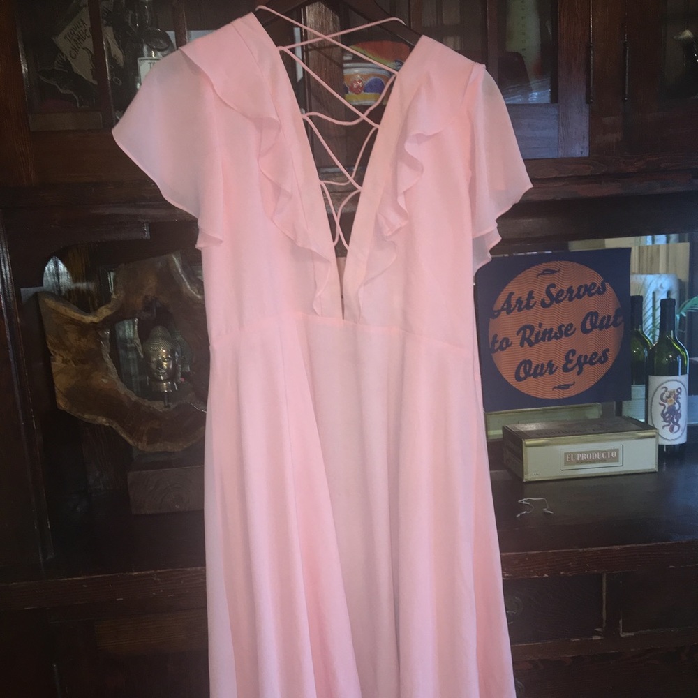 ASOS curve formal midi dress!